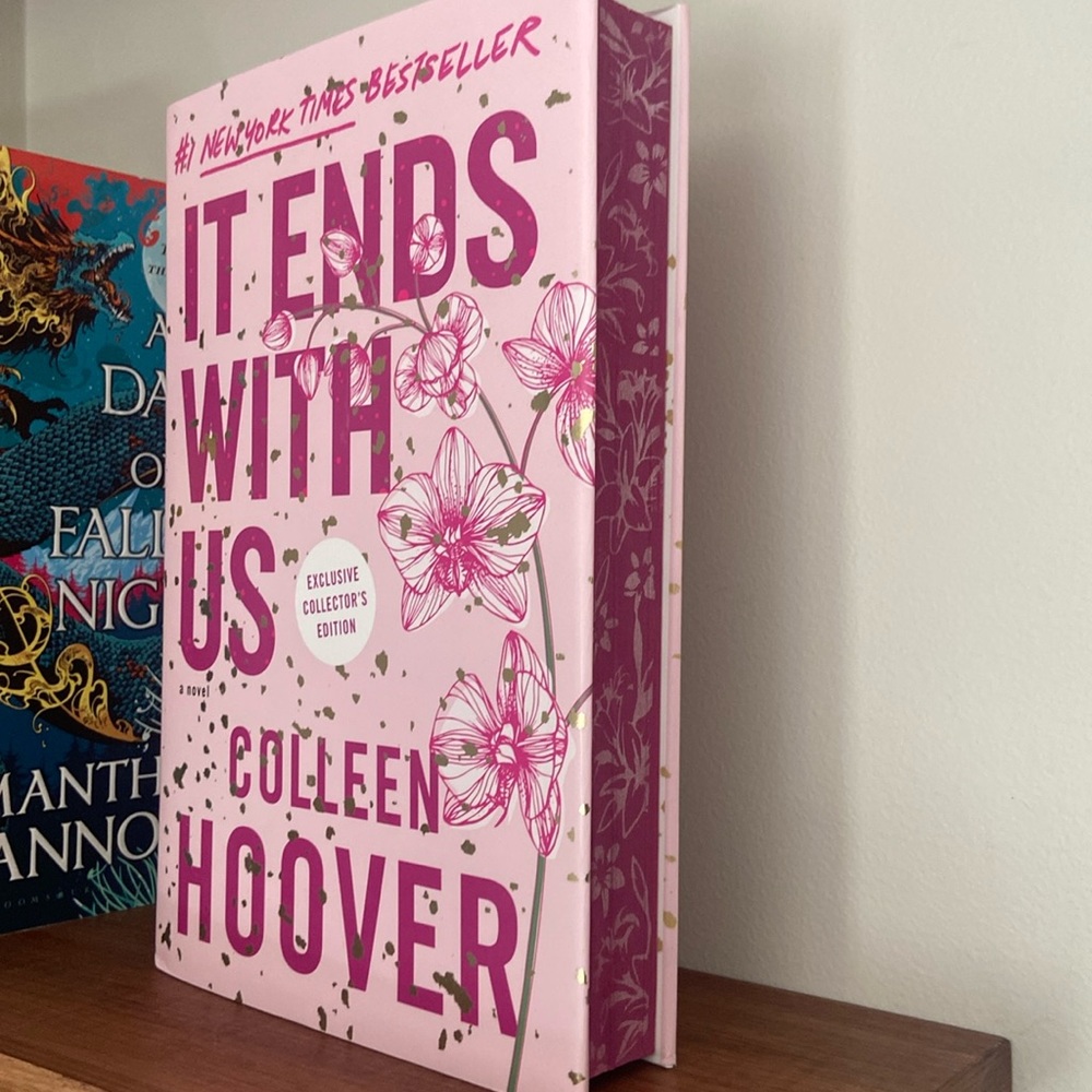 It Ends With Us - Collectors Edition - custom sprayed edges
